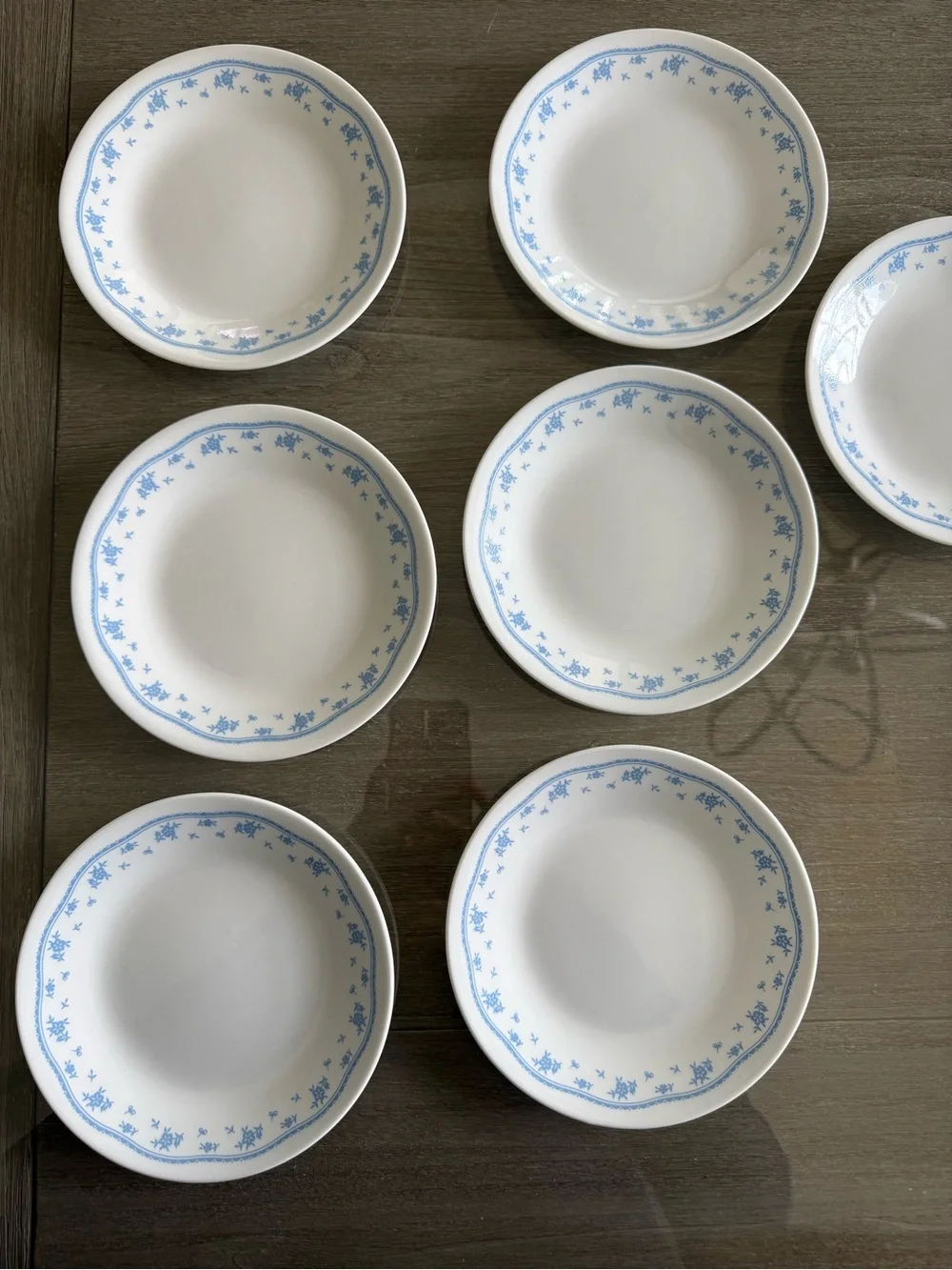 'CORELLE By Corning MORNING BLUE 6 3/4